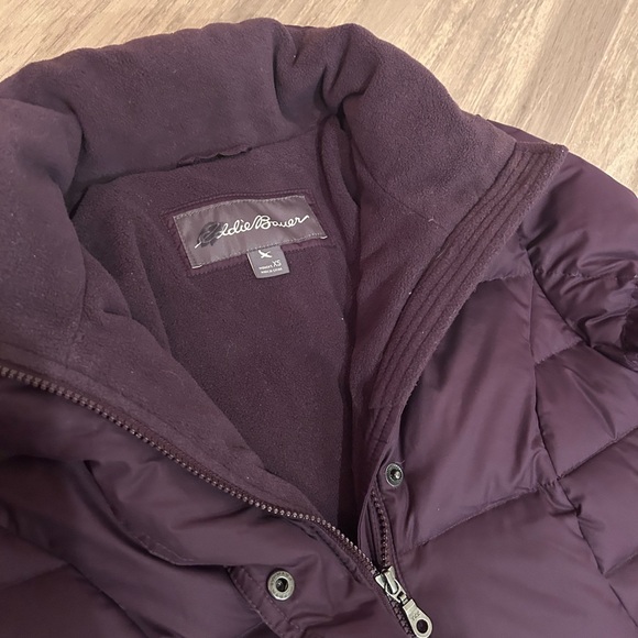 Long Eddie Bauer Down Parka Jacket - Picture 2 of 8